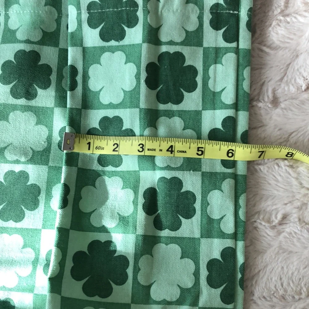 SHAMROCK Reusable Canvas Tote Shopping Bag St. Patrick’s Day Clover Shamrocks
